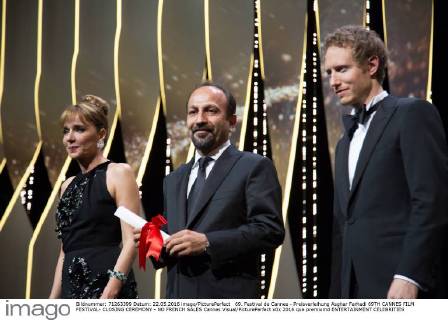 69. Festival de Cannes - Preisverleihung Asghar Farhadi 69TH CANNES FILM FESTIVAL- CLOSING CEREMONY - NO FRENCH SALES Cannes Visual PicturePerfect