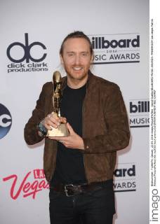 David Guetta BILLBOARD MUSIC AWARDS: PRESSROOM Las Vegas Patrick Rideaux PicturePerfect