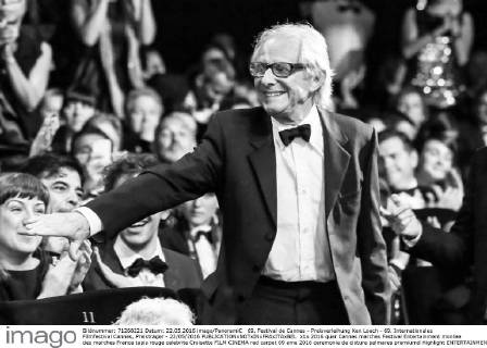 69. Festival de Cannes - Preisverleihung Ken Loach - 69. Internationales Filmfestival Cannes, Preisträger - 22 05 2016 