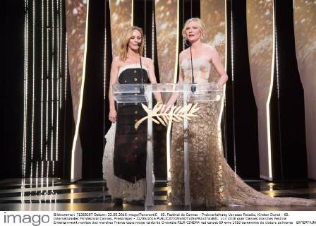 69. Festival de Cannes - Preisverleihung Vanessa Paradis, Kirsten Dunst - 69. Internationales Filmfestival Cannes, Preisträger - 22 05 2016 