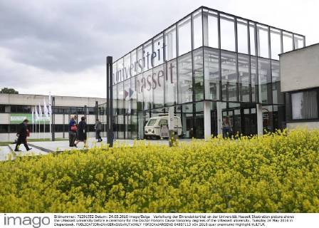 Verleihung der Ehrendoktortitel an der Universität Hasselt Illustration picture shows the UHasselt university before a ceremony for the Doctor Honoris Causa honorary degrees of the UHasselt university, Tuesday 24 May 2016 in Diepenbeek.  YORICKxJANSENS 04857113
