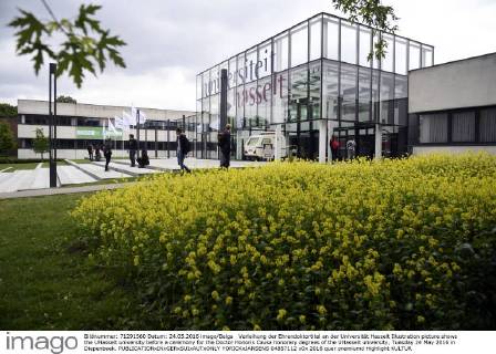 Verleihung der Ehrendoktortitel an der Universität Hasselt Illustration picture shows the UHasselt university before a ceremony for the Doctor Honoris Causa honorary degrees of the UHasselt university, Tuesday 24 May 2016 in Diepenbeek.  YORICKxJANSENS 04857112