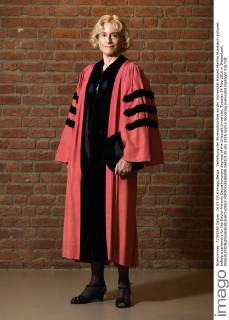 Verleihung der Ehrendoktortitel an der Universität Hasselt Martha Nussbaum pictured before a ceremony for the Doctor Honoris Causa honorary degrees of the UHasselt university, Tuesday 24 May 2016 in Diepenbeek.  YORICKxJANSENS 04857120