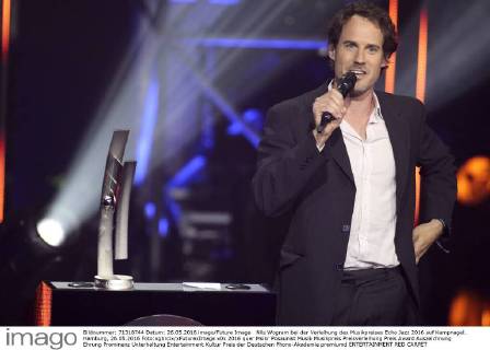 Nils Wogram bei der Verleihung des Musikpreises Echo Jazz 2016 auf Kampnagel. Hamburg, 26.05.2016 Foto:xgbrcix xFuturexImage