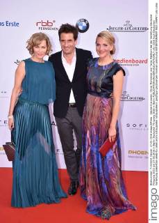 Gesine Cukrowski, Oliver Mommsen und Tanja Wedhorn bei der Verleihung Deutscher Filmpreis 2016 am 27.05.2016 in Berlin Deutscher Filmpreis 2016 in Berlin 