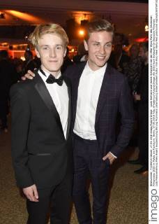 Louis Hofmann und Jannik Schümann bei der After Show Party des Deutschen Filmpreises 2016 im Palais am Funkturm. Berlin, 27.05.2016 Foto:xFredericx xFuturexImage