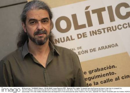Spanish film maker Fernando Leon de Aranoa during an interview to present his last film Politics, instruction manual held in Madrid, Spain on 02 June 2016. The film, which will be screened upcoming 3 June, is a documetary film that relates the birth and developement of the antiausterity party Podemos (We Can). Spanish film maker Fernando Leon de Aranoa !ACHTUNG: NUR REDAKTIONELLE NUTZUNG!  20160602-636004969065448553