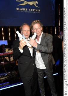 Martin Brambach und Richard Huber bei der Verleihung des 28. Bayerischen Fernsehpreises 2016 im im Prinzregententheater. München, 03.06.2016 Foto:xFredericx xFuturexImage