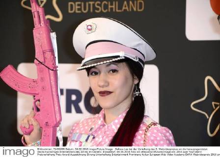 Melissa Lee bei der Verleihung des 6. Webvideopreises an die herausragendsten deutschsprachigen Internetstars des Jahres im Castello. Düsseldorf, 04.06.2016 Foto:xO.xHausenx xFuturexImage