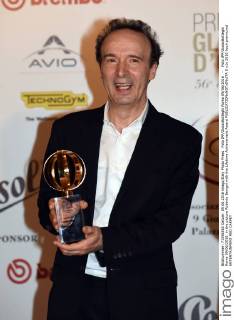 Foto IPP GioiaxBotteghi Roma 09 06 2016 - Foto IPP GioiaxBotteghi Rome 09 06 2016 in the picture Roberto Benigni with the Lifetime Achievement Award  0