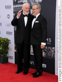 June 9, 2016 - Hollywood, CA, United States - 09 June 2016 - Hollywood. John Williams, Steven Spielberg. Arrivals for the American Film Institute s 44th Life Achievement Award Gala Tribute to John Williams held at Dolby Theater. Photo Credit: Hollywood United States - ZUMAa123