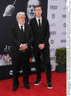June 9, 2016 - Hollywood, CA, United States - 09 June 2016 - Hollywood. George Lucas, Jett Lucas. Arrivals for the American Film Institute s 44th Life Achievement Award Gala Tribute to John Williams held at Dolby Theater. Photo Credit: Hollywood United States - ZUMAa123