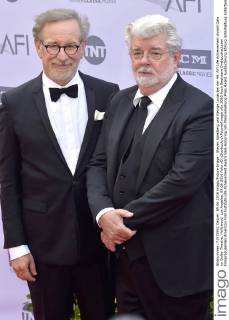 Steven Spielberg und George Lucas bei der 44. AFI Life Achievement Award Gala im Dolby Theatre, Hollywood. Los Angeles, 09.06.2016 Foto:xD.xStarbuckx xFuturexImage