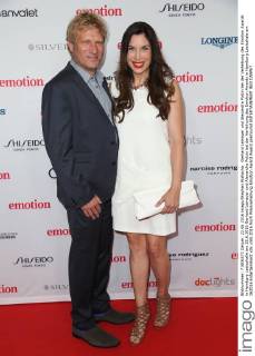 Gerhard Leinauer und Alexandra Polzin bei der Verleihung des Emotion Awards in Hamburg Laeiszhalle am 22.6.2016