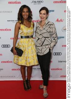Marie Amiere und Iha von der Schulenburg bei der Verleihung des Emotion Awards in Hamburg Laeiszhalle am 22.6.2016