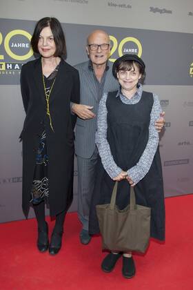 Angela Winkler, Volker Schlöndorff und Katharina Thalbach - Eröffnung des Festivals 20 Jahre ARTHAUS BESONDERE FILME mit Die Blechtrommel - Director s Cut im Filmkunst 66 in Berlin am 02.06.2014. 20 Jahre ARTHAUS