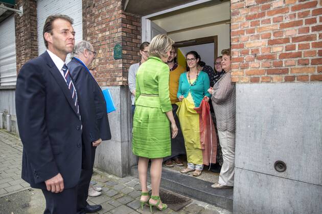 Königin Mathilde von Belgien bei Preisverleihung in Brüssel Queen Mathilde of Belgium pictured during the Federal Award ceremony for Poverty reduction , in Brussels, Wednesday 29 June 2016.  HATIMxKAGHAT 04880708