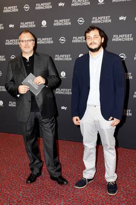 Luca Pellegrini und Kaan Karsan bei der Preisverleihung auf dem 34. Filmfest München 2016 im Festivalzentrum Gasteig. München, 02.07.2016 Foto:xP.xSchönbergerx xFuturexImage