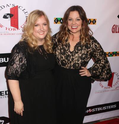 July 12, 2016 - New York, New York, U.S. - Actress SARAH BAKER and actress, award winner MELISSA MCCARTNEY attend the 2016 Gilda Radner Award For Innovation In Comedy held Carolines On Broadway. New York U.S. - ZUMAk03_