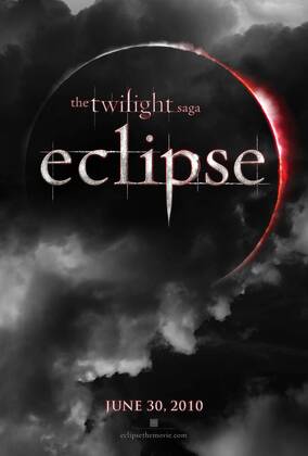 RELEASE DATE: June 30, 2010. MOVIE TITLE: The Twilight Saga: Eclipse. STUDIO: Summit Entertainment. PLOT: As a string of mysterious killings grips Seattle, Bella, whose high school graduation is fast approaching, is forced to choose between her love for vampire Edward and her friendship with werewolf Jacob. PICTURED: Poster. - ZUMAg90_