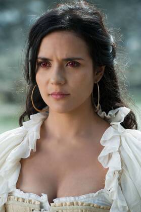 RELEASE DATE: June 30, 2010. MOVIE TITLE: The Twilight Saga: Eclipse. STUDIO: Summit Entertainment. PLOT: As a string of mysterious killings grips Seattle, Bella, whose high school graduation is fast approaching, is forced to choose between her love for vampire Edward and her friendship with werewolf Jacob. PICTURED: CATALINA SANDINO MORENO as Maria. - ZUMAg90_
