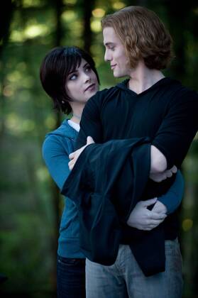 RELEASE DATE: June 30, 2010. MOVIE TITLE: The Twilight Saga: Eclipse. STUDIO: Summit Entertainment. PLOT: As a string of mysterious killings grips Seattle, Bella, whose high school graduation is fast approaching, is forced to choose between her love for vampire Edward and her friendship with werewolf Jacob. PICTURED: ASHLEY GREENE as Alice Cullen and JACKSON RATHBONE as Jasper Whitlock. - ZUMAg90_