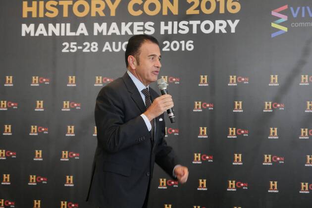 Philippines: HistoryCon 2016 Julio Camarena, Ambassador of Mexico to the Philippines, shares a piece of historical information that ties the Philippines, Mexico and Spain during the Philippine-American war. The first-ever entertainment convention of its kind is here, in celebration of all things entertainment at History Con 2016  GeorgexBuid