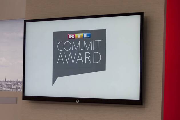 Preisverleihung des RTL Com. mit Award auf der IFA in Berlin am 07.09.2016. RTL COM.MIT AWARD