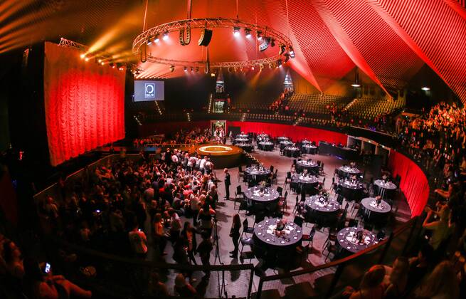 Tempodrom Berlin, Konzert von Atmo Preis Für Popkultur 2016