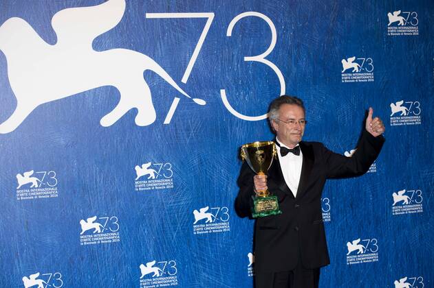 Filmfestspiele Venedig - Die Preisträger IPP DanieleCifal 10 09 2016 73. Mostra Internazionale d Arte Cinematografica Festival del Cinema di Venezia Filmfestival - Coppa Volpi - Bester Schauspieler Oscar Martinez  0