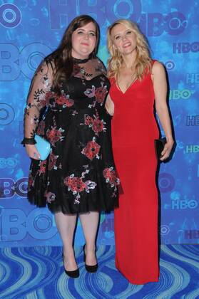September 18, 2016 - Los Angeles, CA, United States - 18 September 2016 - Los Angeles, California - Abby Abbot, Kate McKinnon. HBO Post Award Reception following the 68th Primetime Emmy Awards held at the Pacific Design Center. Photo Credit: Byron Purvis AdMedia Los Angeles United States - ZUMAa123