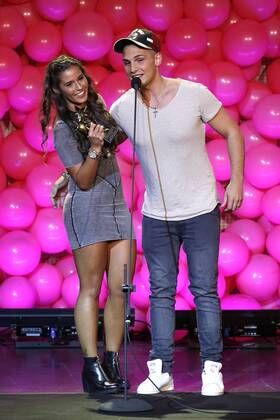 Sarah Lombardi und Pietro Lombardi bei der Verleihung des InTouch Award 2016 in der Nachtresidenz. Düsseldorf, 29.09.2016 Foto:xC.xHardtx xFuturexImage