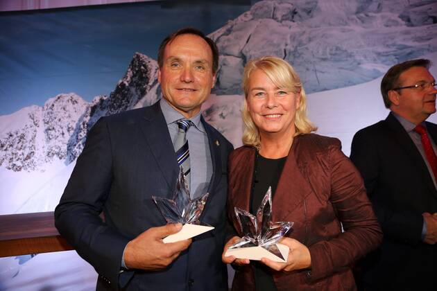 Tirolerin des Jahres 2016 Wien, Kursalon, 06. 10. 2016 Klaus HEIDEGGER, Edeltraud HANAPPI EGGER