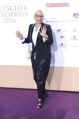 Bärbel Schäfer bei der Verleihung des Deutschen Radiopreises 2016 im Schuppen 52. Hamburg, 06.10.2016 Foto:xC.xNiehausx xFuturexImage