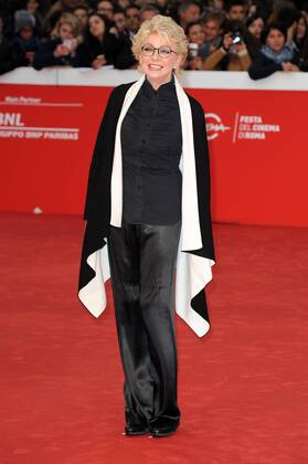 Filmfest in Rom - roter Teppich für den Preis für das Lebenswerk Roma Cinema Fest 2016. Festival Internazionale del Film di Roma. Red carpet for the Life achievement award Pictured : Enrica Bonaccorti  Copyright: xAlbertoxTerenghix xIPAx