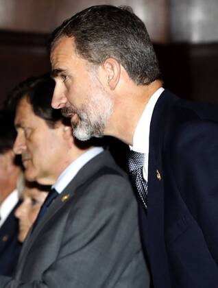 Verleihung Prinzessin-von-Asturien-Preis in Oviedo Spain s King Felipe VI attends the XXV Princess of Asturias Awards Concert in Oviedo, in the province of Asturias, northern Spain, 20 October 2016. The Princess of Asturias awards handover ceremony will be held at the Campoamor Theatre in Oviedo on 21 October. Spanish royal couple chair the XXV Princess of Asturias Awards Concert !ACHTUNG: NUR REDAKTIONELLE NUTZUNG!  GRA425 20161020-636125903914968964