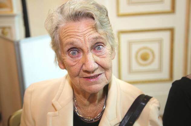Ingrid Burkhard bei der Verleihung des Österreichischen Ehrenkreuzes für Wissenschaft und Kunst 1. Klasse an Karl Merkatz im Bundeskanzleramt. Wien, 20.10.2016 Foto:xF.xJ.xMorgenbesserx xFuturexImage