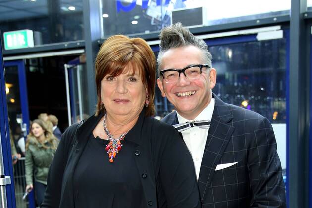 Christine Westermann und Götz Alsmann bei der Verleihung Der Deutsche Comedypreis 2016 am 25.10.2016 in Koeln Deutscher Comedypreis 2016 in Koeln 