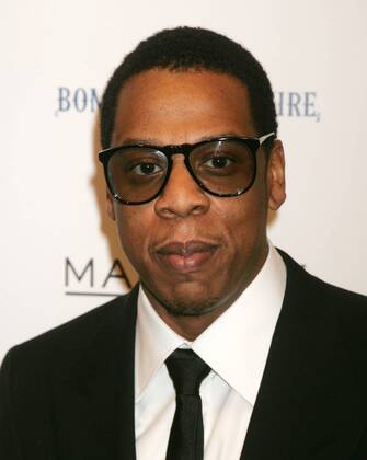 Dec 01, 2008 - New York, NY, USA - Hip hop artist JAY-Z at the arrivals for the New York premiere of Cadillac Records held at AMC Loews 19th Street. - ZUMAk03_ 20081201_njk_k03_093