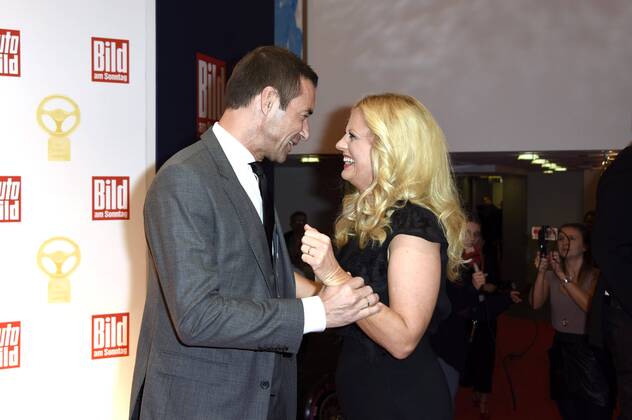 Kai Pflaume und Barbara Schöneberger bei der 41. Verleihung Das Goldene Lenkrad im Axel-Springer-Haus. Berlin, 08.11.2016 Foto:xF.xKernx xFuturexImage