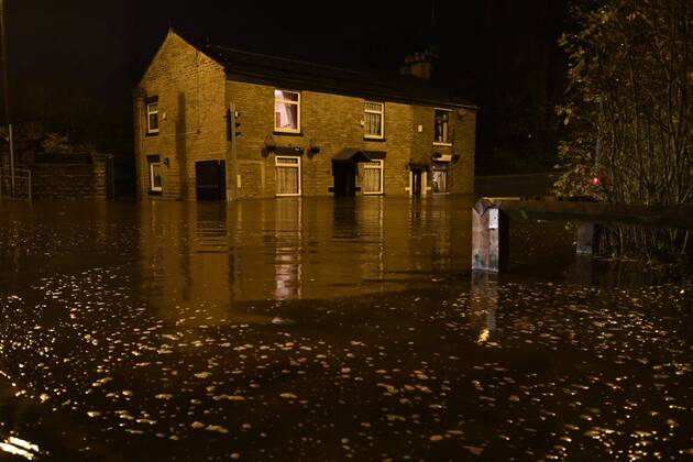 . 21 11 2016. Manchester, United Kingdom. Manchester Floods. xAnthonyxDevlinx xi-Imagesx IIM-13855-0001