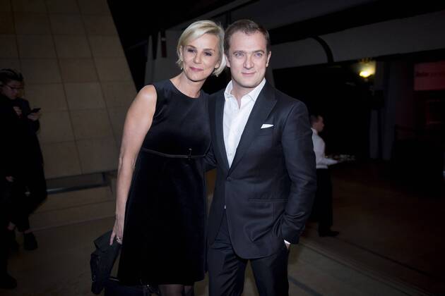 GQ Männer des Jahres Award in Paris Laurence Ferrari, Renaud Capucon - GQ Men of the Year Award 2016 - Paris, Frankreich - 23 11 2016 JBAutissier Panoramic 