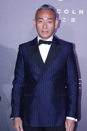 BEIJING, CHINA - DECEMBER 07: Actor Bowie Lam Bo-yee poses on the red carpet of the 13th Man At His Best Award at the Worker s Stadium on December 7, 2016 in Beijing, China.  CFP496717183