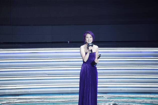 BEIJING, CHINA - DECEMBER 07: Singer and actress Miriam Yeung performs during the 13th Man At His Best Award at the Worker s Stadium on December 7, 2016 in Beijing, China.  CFP496716779