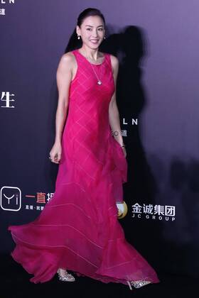 BEIJING, CHINA - DECEMBER 07: Cecilia Cheung Pak-Chi poses on the red carpet of the 13th Man At His Best Award at the Worker s Stadium on December 7, 2016 in Beijing, China.  CFP496717272