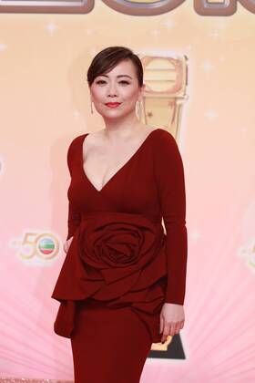 HONG KONG, CHINA - DECEMBER 18: Actress Sheren Tang Shui-man attends the 2016 TVB Anniversary Awards on December 18, 2016 in Hong Kong, China.  CFP497275869