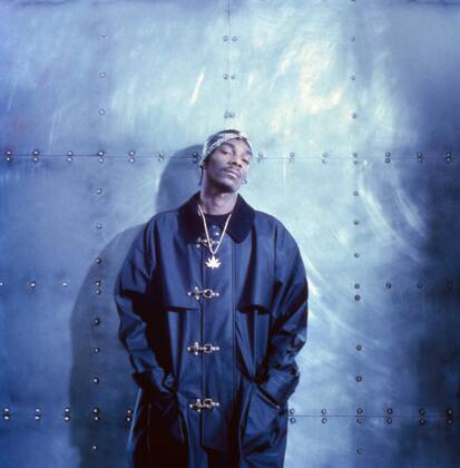 Der amerikanische Rapper, Reggae Musiker und Schauspieler Snoop Doggy Dogg, 1990er Jahre. American rapper, reggae musician and actor Snoop Doggy Dogg, 1990s. Copyright: TBM UnitedArchives201634
