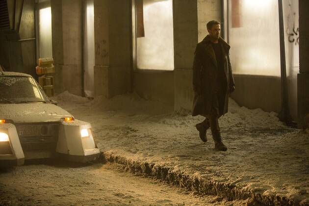 RELEASE DATE: October 6, 2017 TITLE: Blade Runner 2049 STUDIO: Columbia Pictures DIRECTOR: Denis Villeneuve PLOT: Thirty years after the events of the first film, a new blade runner, LAPD Officer K (Ryan Gosling), unearths a long-buried secret that has the potential to plunge what s left of society into chaos. K s discovery leads him on a quest to find Rick Deckard (Harrison Ford), a former LAPD blade runner who has been missing for 30 years STARRING: Ryan Gosling as K (Credit: © Columbia Pictures Entertainment Pictures ZUMAPRESS.com) Budapest Hungary - ZUMAl90_ 20170105_sha_l90_861