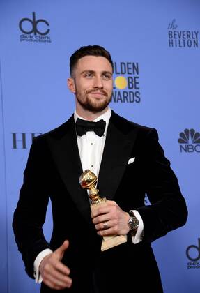 Aaron Taylor Johnson during the 74th annual Golden Globe Awards at the Beverly Hilton Hotel in Beverly Hills, California on January 8, 2017.  LAP20170108469 JIMxRUYMEN