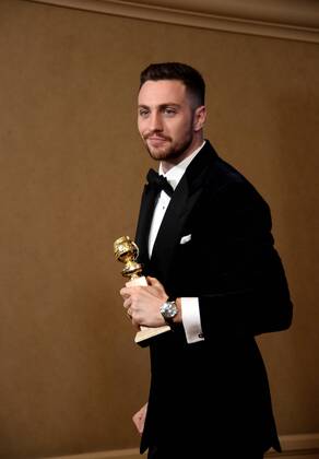 Aaron Taylor Johnson during the 74th annual Golden Globe Awards at the Beverly Hilton Hotel in Beverly Hills, California on January 8, 2017.  LAP20170108476 JIMxRUYMEN